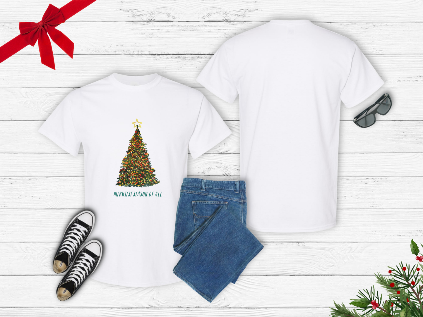 Adult T-Shirt- Merriest Season