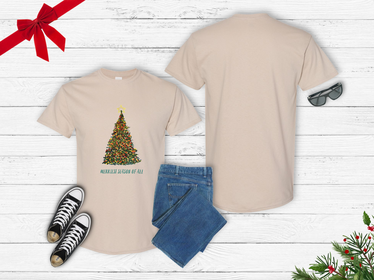 Adult T-Shirt- Merriest Season