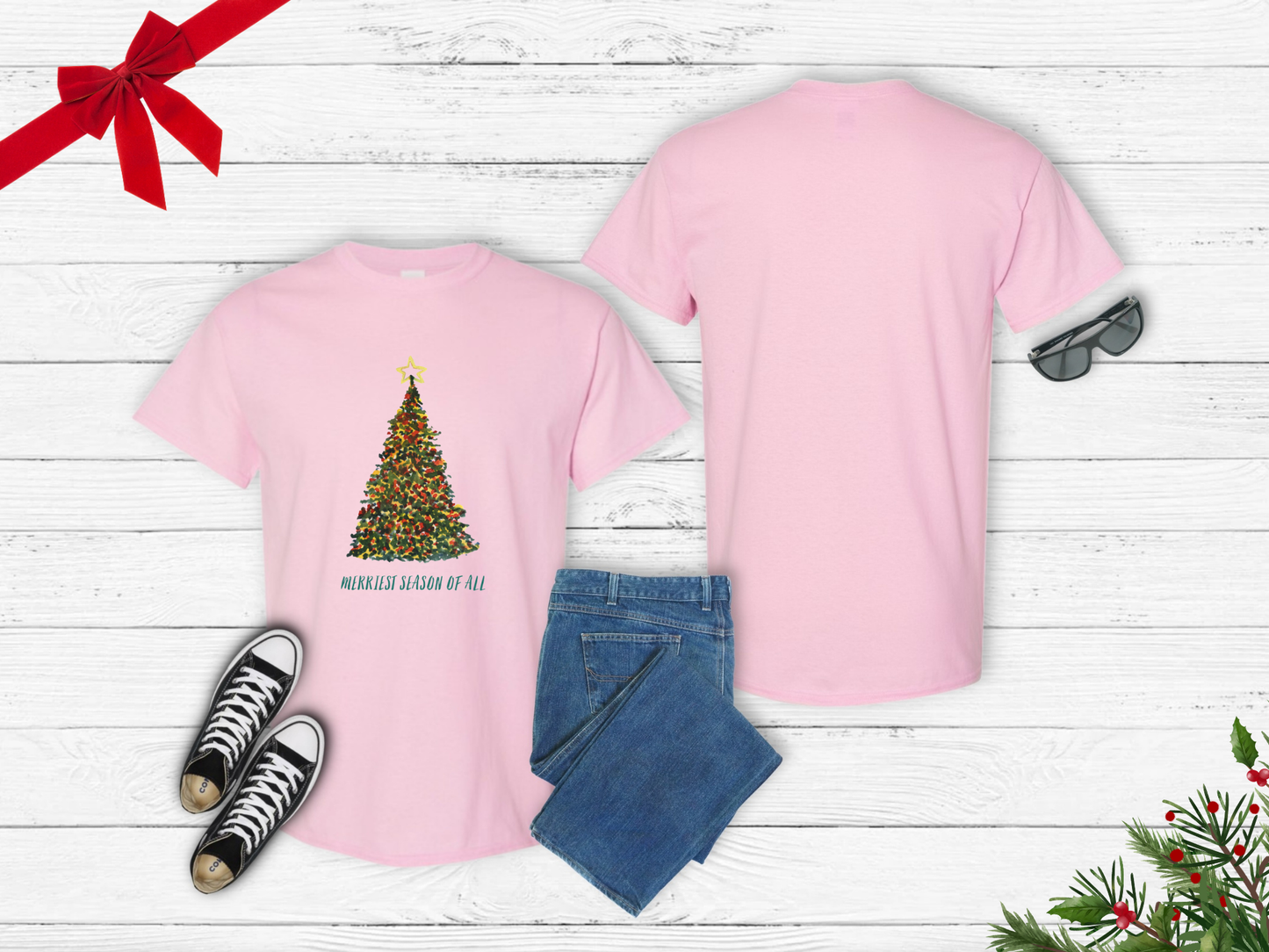 Adult T-Shirt- Merriest Season