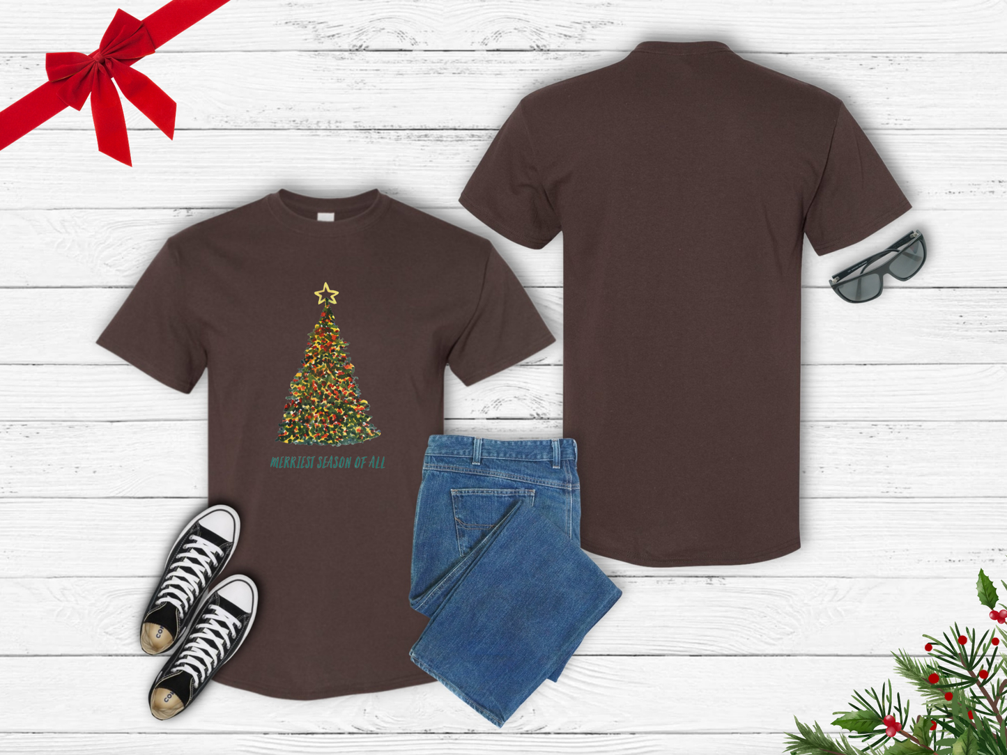 Adult T-Shirt- Merriest Season