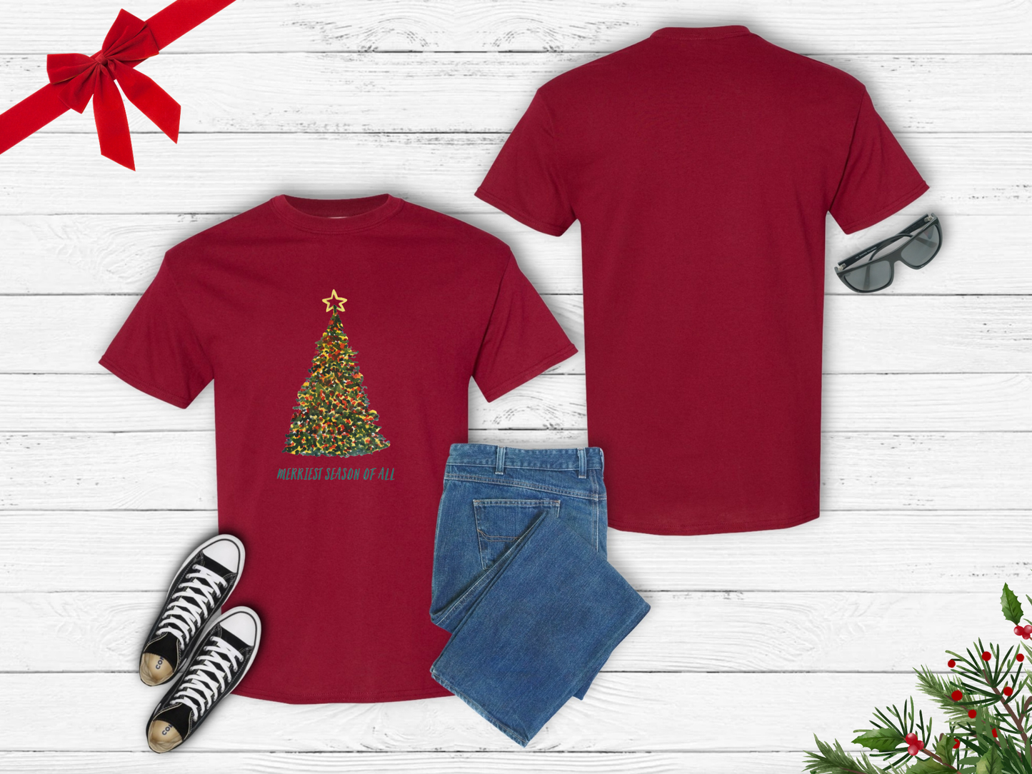 Adult T-Shirt- Merriest Season