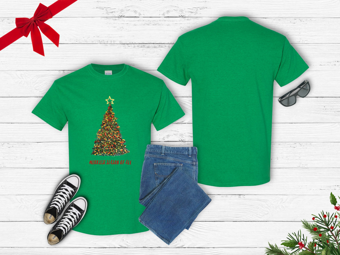 Adult T-Shirt- Merriest Season